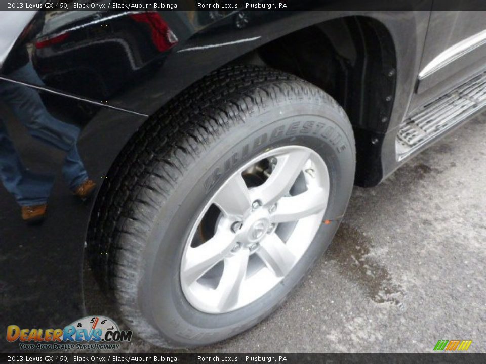 2013 Lexus GX 460 Black Onyx / Black/Auburn Bubinga Photo #9