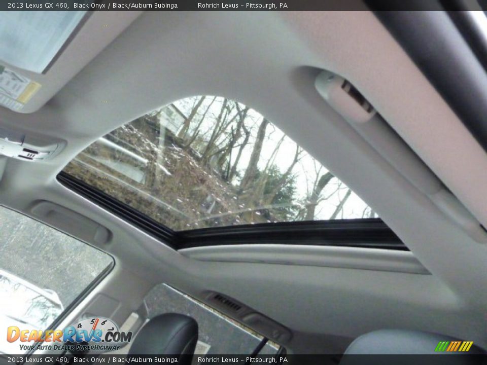 2013 Lexus GX 460 Black Onyx / Black/Auburn Bubinga Photo #15