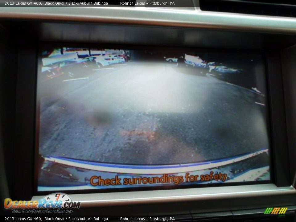 2013 Lexus GX 460 Black Onyx / Black/Auburn Bubinga Photo #17