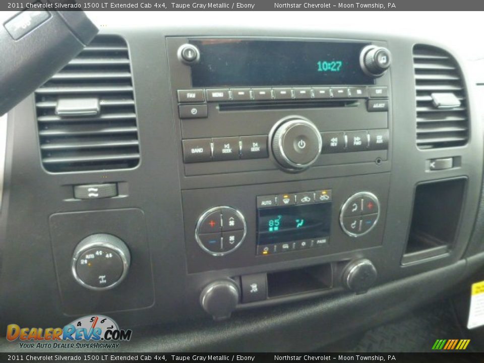 2011 Chevrolet Silverado 1500 LT Extended Cab 4x4 Taupe Gray Metallic / Ebony Photo #17