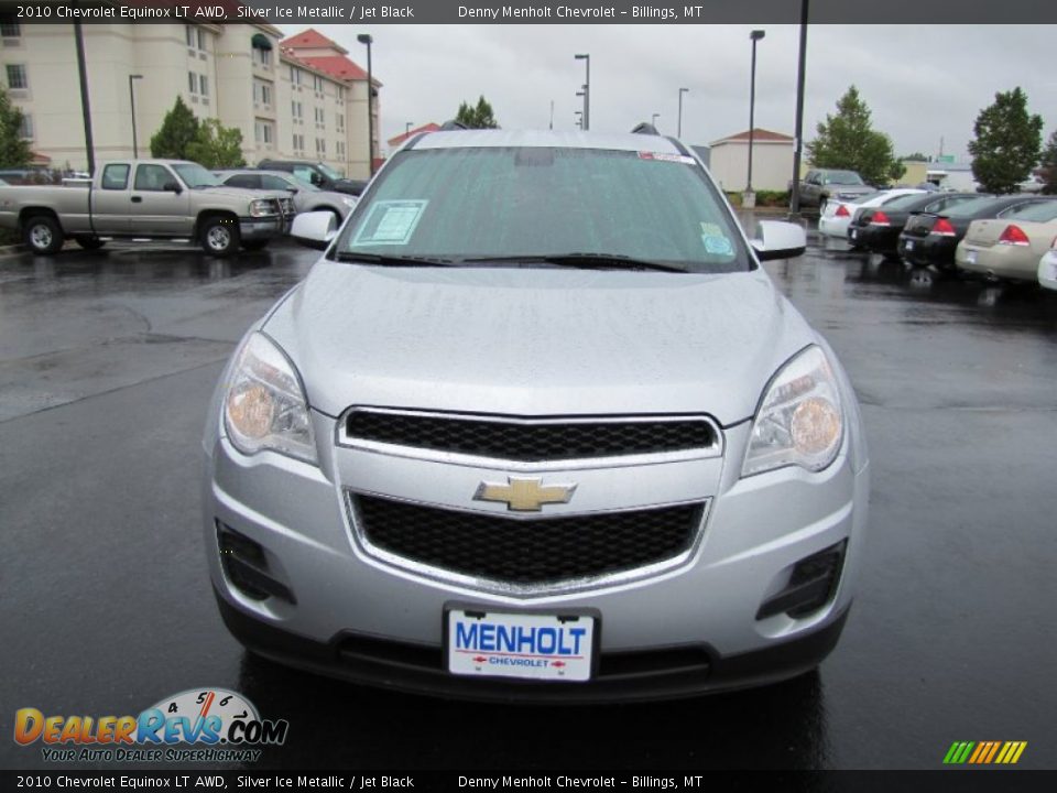 2010 Chevrolet Equinox LT AWD Silver Ice Metallic / Jet Black Photo #2
