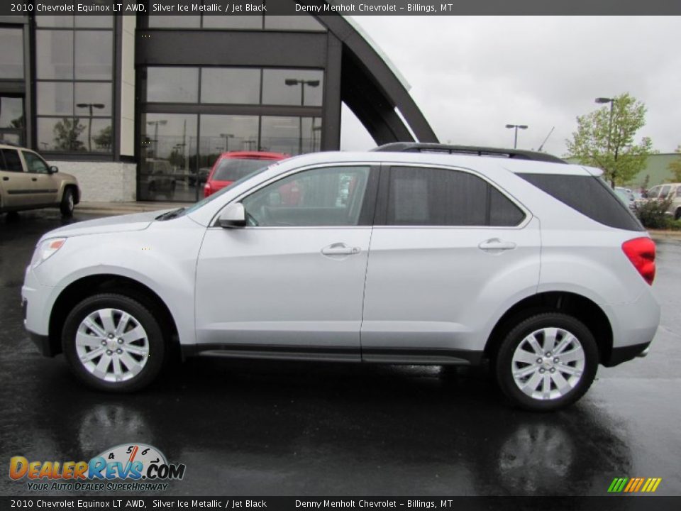 Silver Ice Metallic 2010 Chevrolet Equinox LT AWD Photo #4