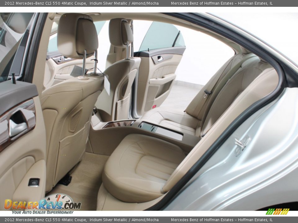 2012 Mercedes-Benz CLS 550 4Matic Coupe Iridium Silver Metallic / Almond/Mocha Photo #19