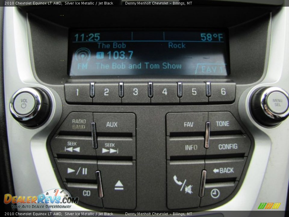 Controls of 2010 Chevrolet Equinox LT AWD Photo #19