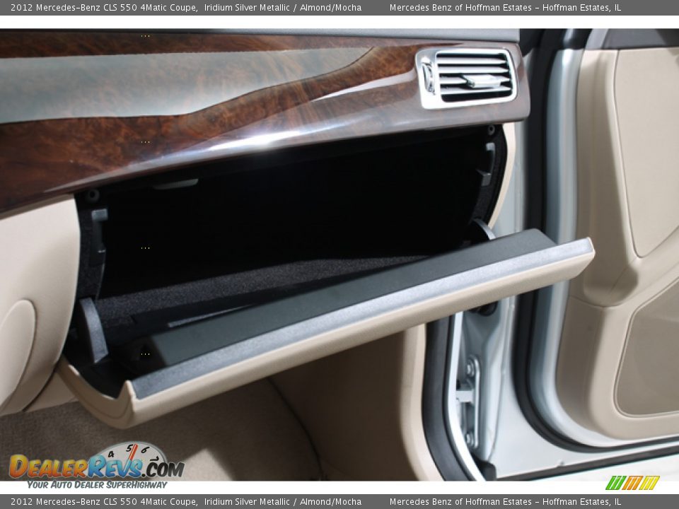2012 Mercedes-Benz CLS 550 4Matic Coupe Iridium Silver Metallic / Almond/Mocha Photo #22