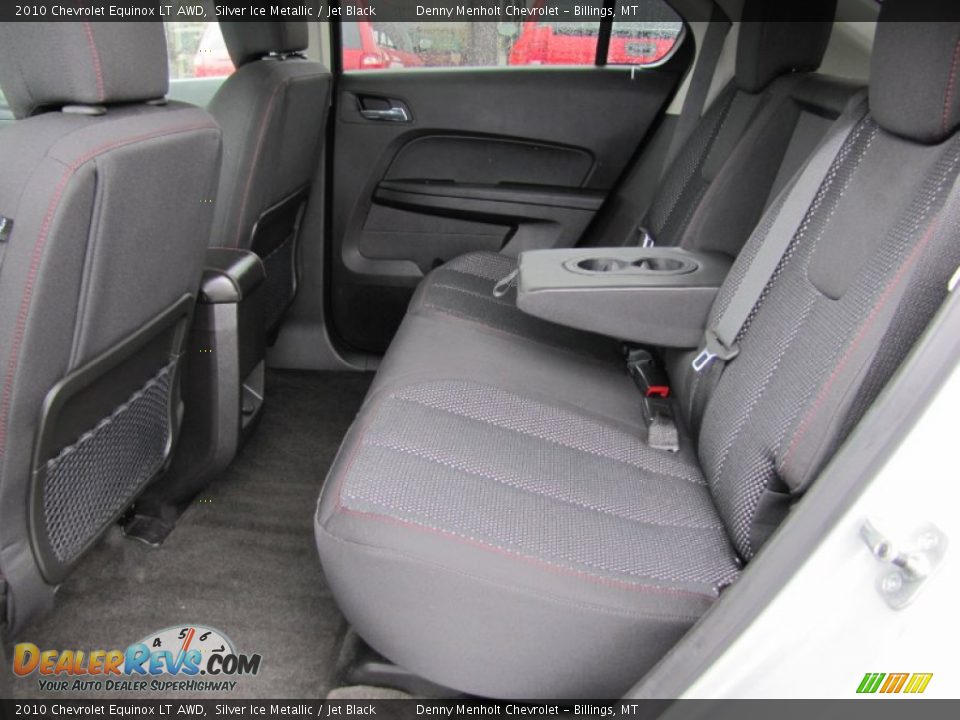 Rear Seat of 2010 Chevrolet Equinox LT AWD Photo #26