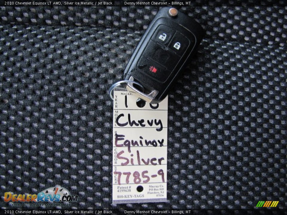 Keys of 2010 Chevrolet Equinox LT AWD Photo #32