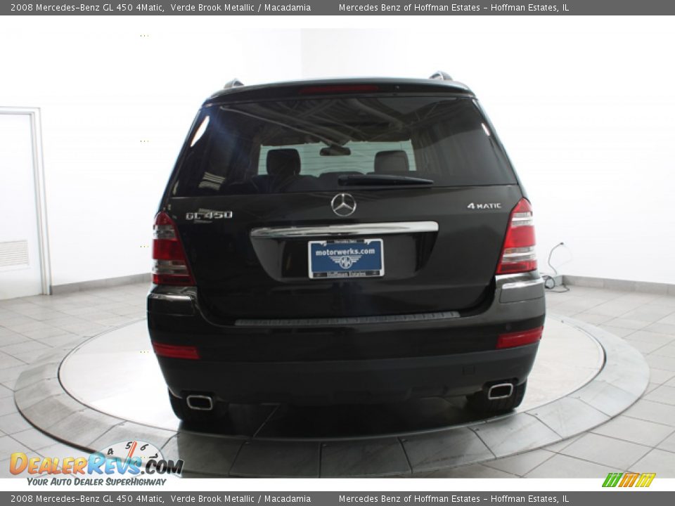 2008 Mercedes-Benz GL 450 4Matic Verde Brook Metallic / Macadamia Photo #4