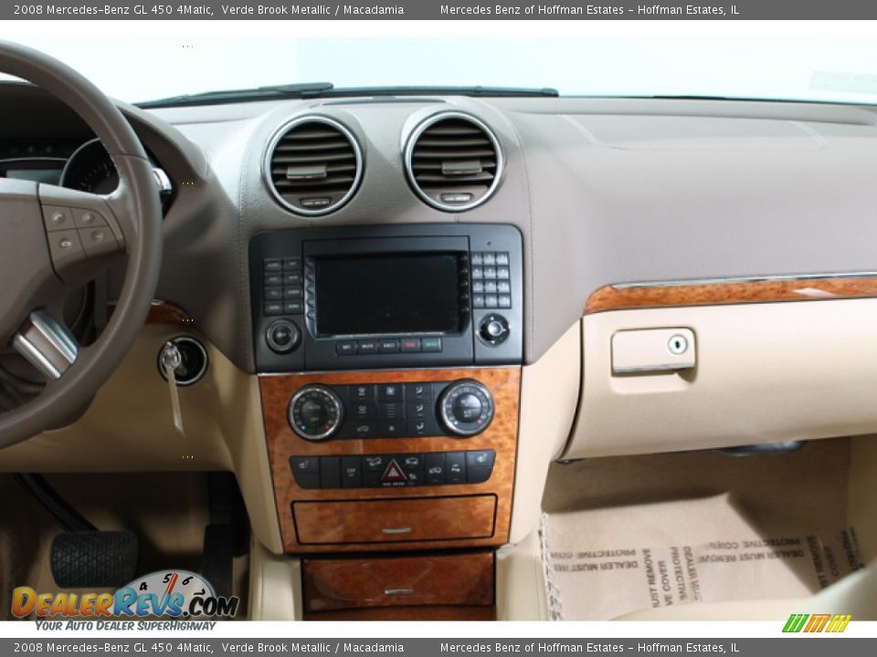 2008 Mercedes-Benz GL 450 4Matic Verde Brook Metallic / Macadamia Photo #9