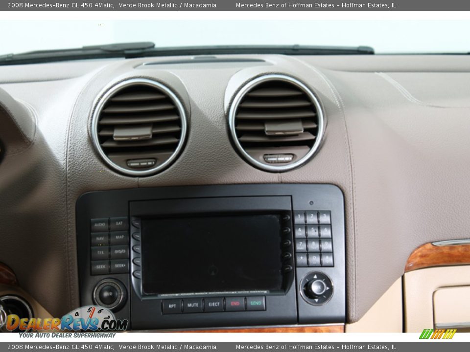 2008 Mercedes-Benz GL 450 4Matic Verde Brook Metallic / Macadamia Photo #10