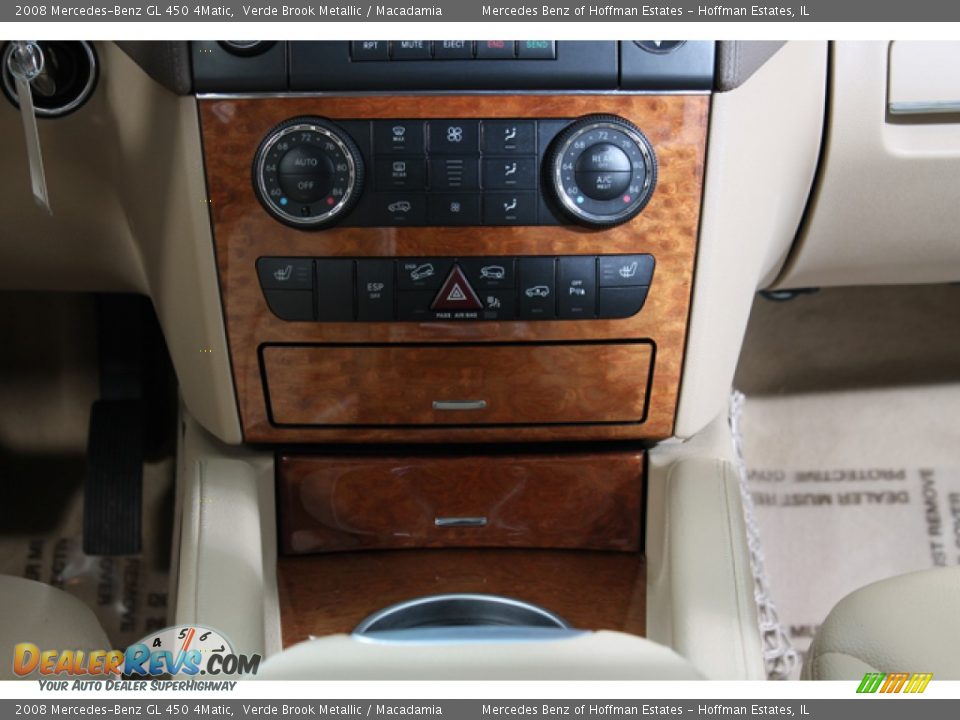 2008 Mercedes-Benz GL 450 4Matic Verde Brook Metallic / Macadamia Photo #11