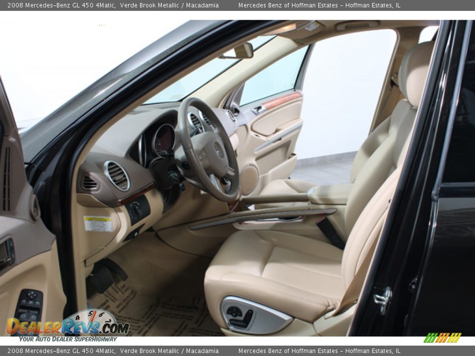 Macadamia Interior - 2008 Mercedes-Benz GL 450 4Matic Photo #17