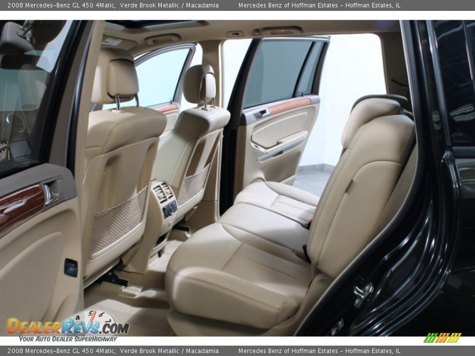 Rear Seat of 2008 Mercedes-Benz GL 450 4Matic Photo #18