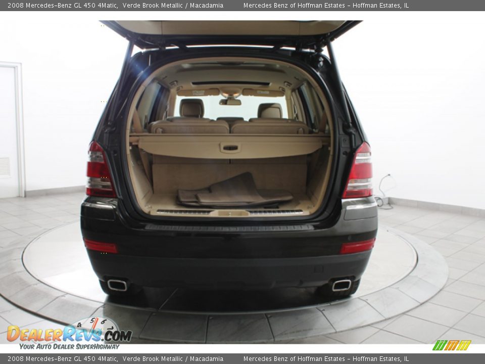 2008 Mercedes-Benz GL 450 4Matic Verde Brook Metallic / Macadamia Photo #22