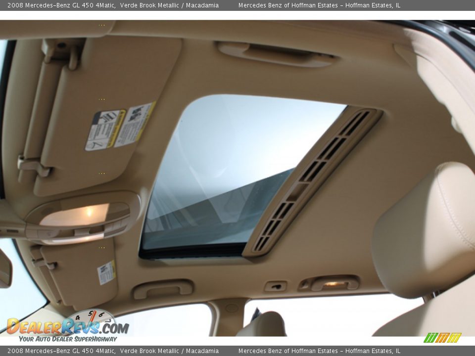 2008 Mercedes-Benz GL 450 4Matic Verde Brook Metallic / Macadamia Photo #23