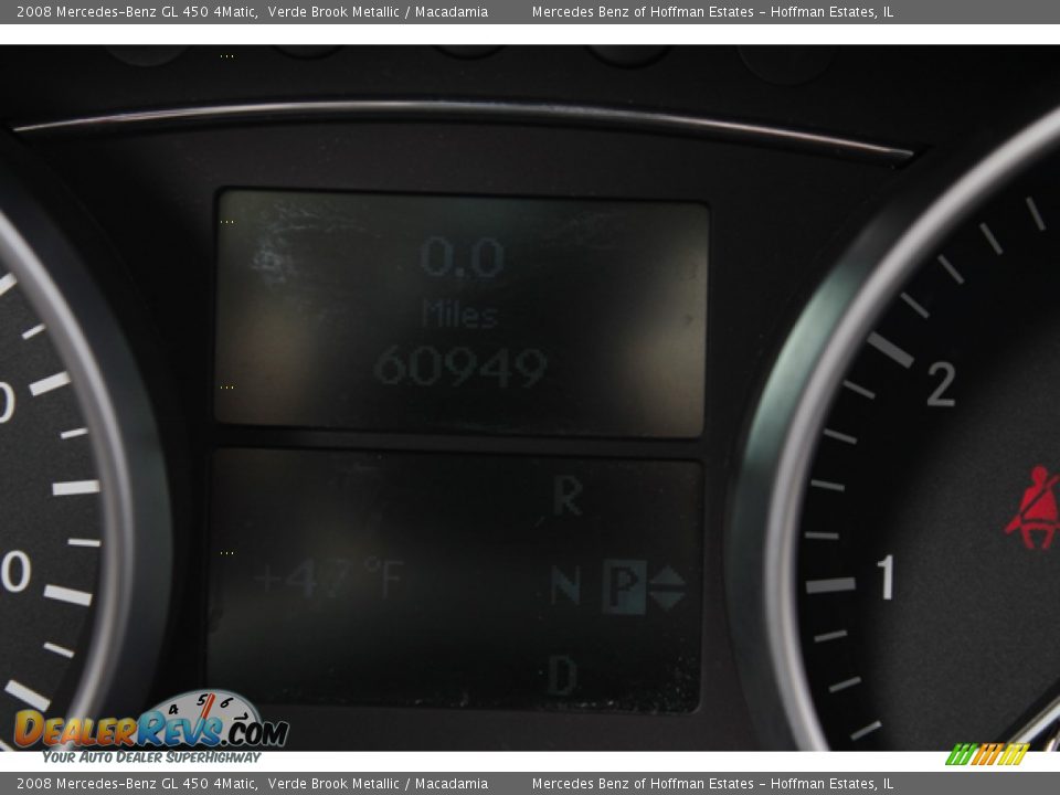 2008 Mercedes-Benz GL 450 4Matic Verde Brook Metallic / Macadamia Photo #25