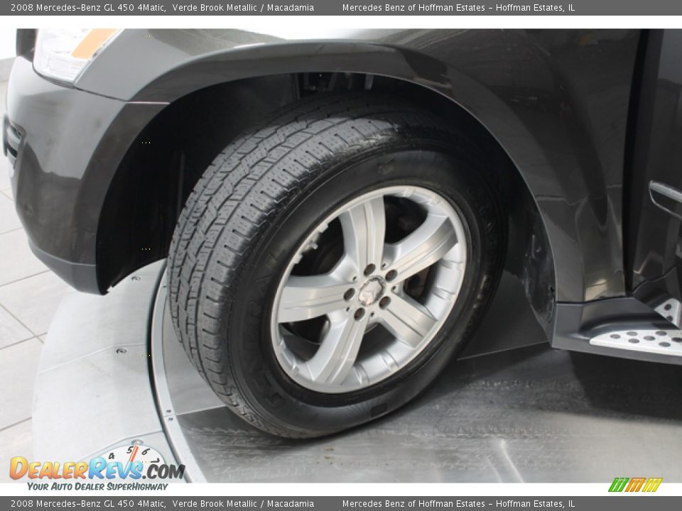 2008 Mercedes-Benz GL 450 4Matic Verde Brook Metallic / Macadamia Photo #26