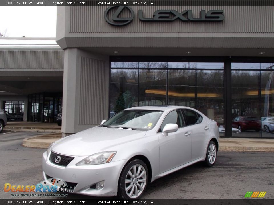 2006 Lexus IS 250 AWD Tungsten Pearl / Black Photo #1
