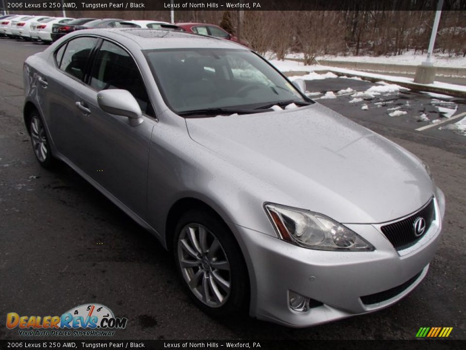 2006 Lexus IS 250 AWD Tungsten Pearl / Black Photo #4