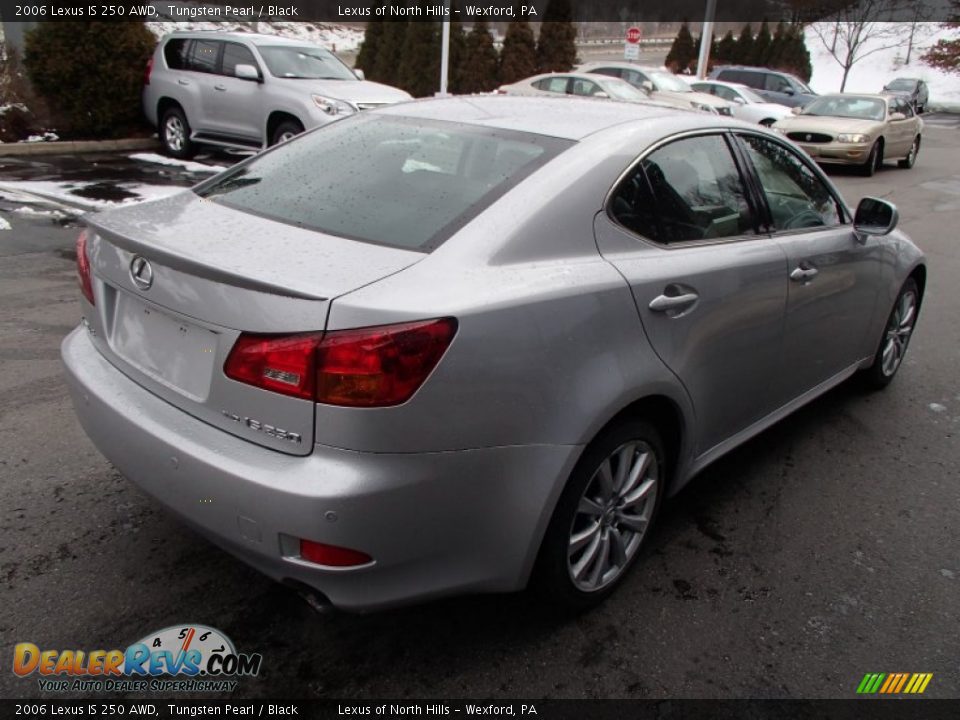 2006 Lexus IS 250 AWD Tungsten Pearl / Black Photo #5