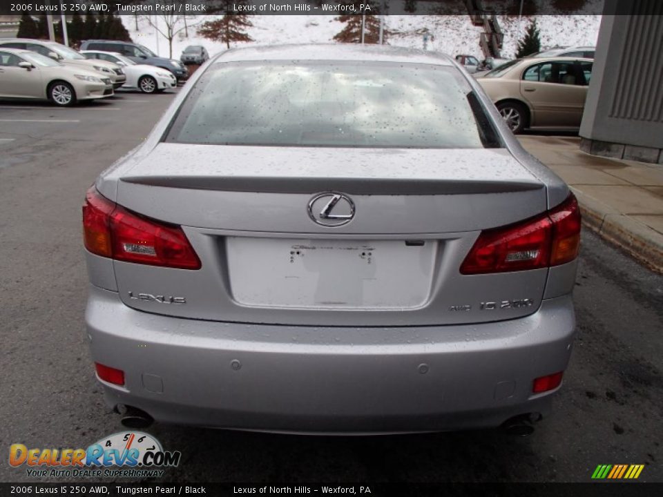 2006 Lexus IS 250 AWD Tungsten Pearl / Black Photo #6