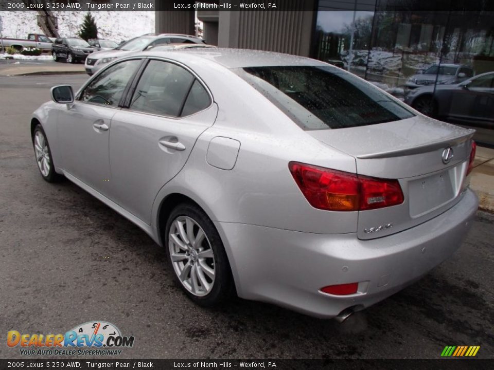 2006 Lexus IS 250 AWD Tungsten Pearl / Black Photo #7