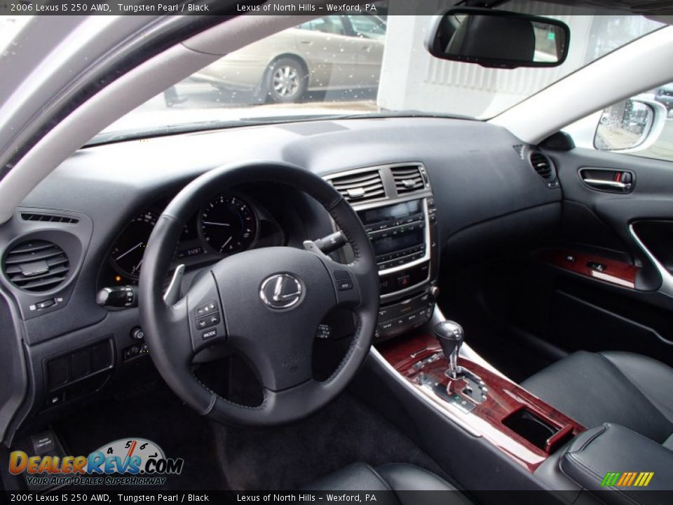 2006 Lexus IS 250 AWD Tungsten Pearl / Black Photo #9