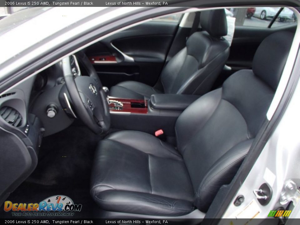 2006 Lexus IS 250 AWD Tungsten Pearl / Black Photo #10