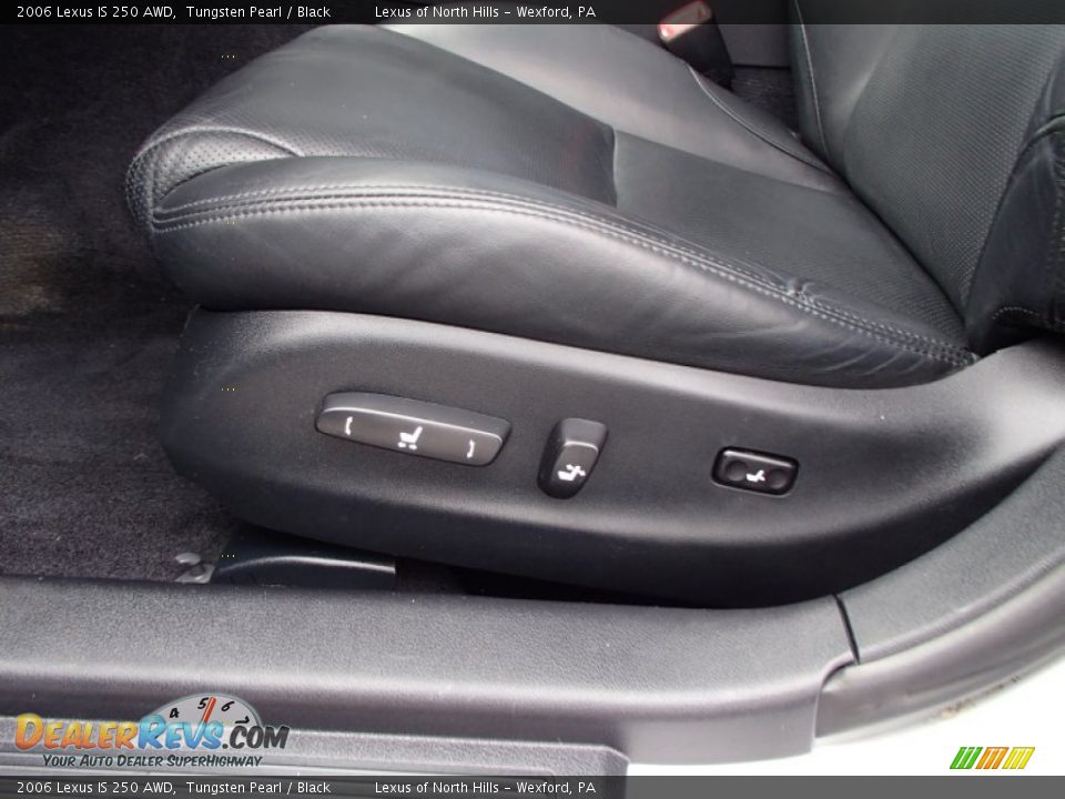 2006 Lexus IS 250 AWD Tungsten Pearl / Black Photo #13