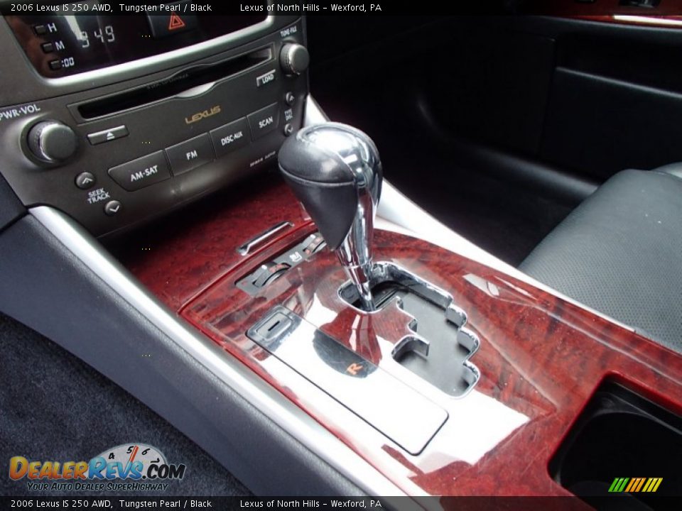 2006 Lexus IS 250 AWD Tungsten Pearl / Black Photo #16