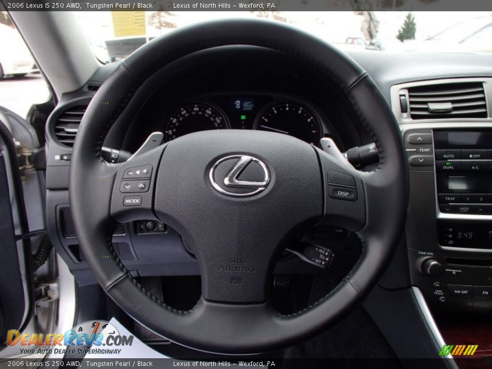 2006 Lexus IS 250 AWD Tungsten Pearl / Black Photo #18