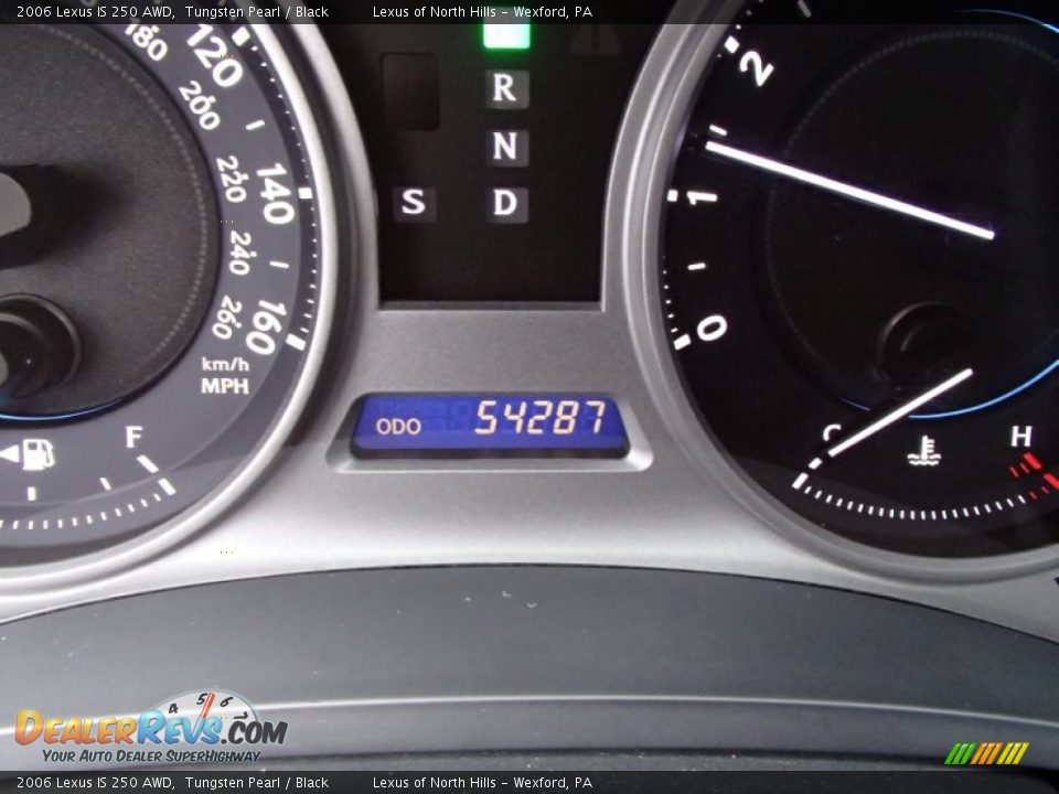 2006 Lexus IS 250 AWD Tungsten Pearl / Black Photo #19