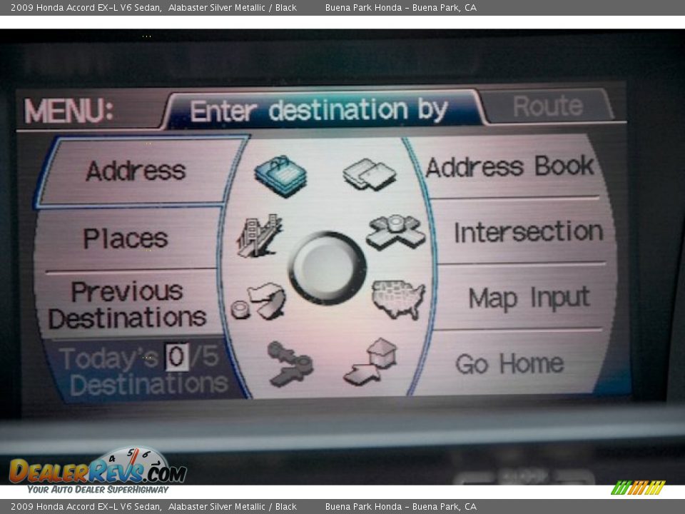 2009 Honda Accord EX-L V6 Sedan Alabaster Silver Metallic / Black Photo #24