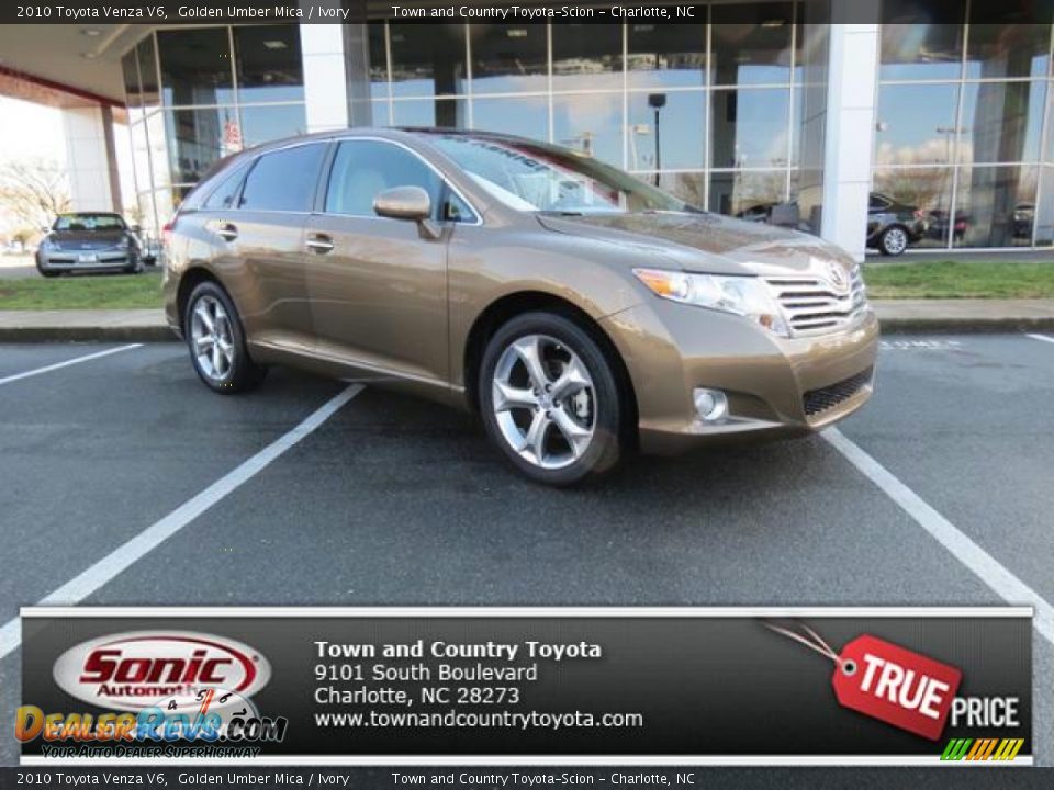2010 Toyota Venza V6 Golden Umber Mica / Ivory Photo #1