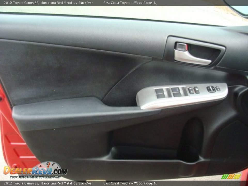 2012 Toyota Camry SE Barcelona Red Metallic / Black/Ash Photo #6