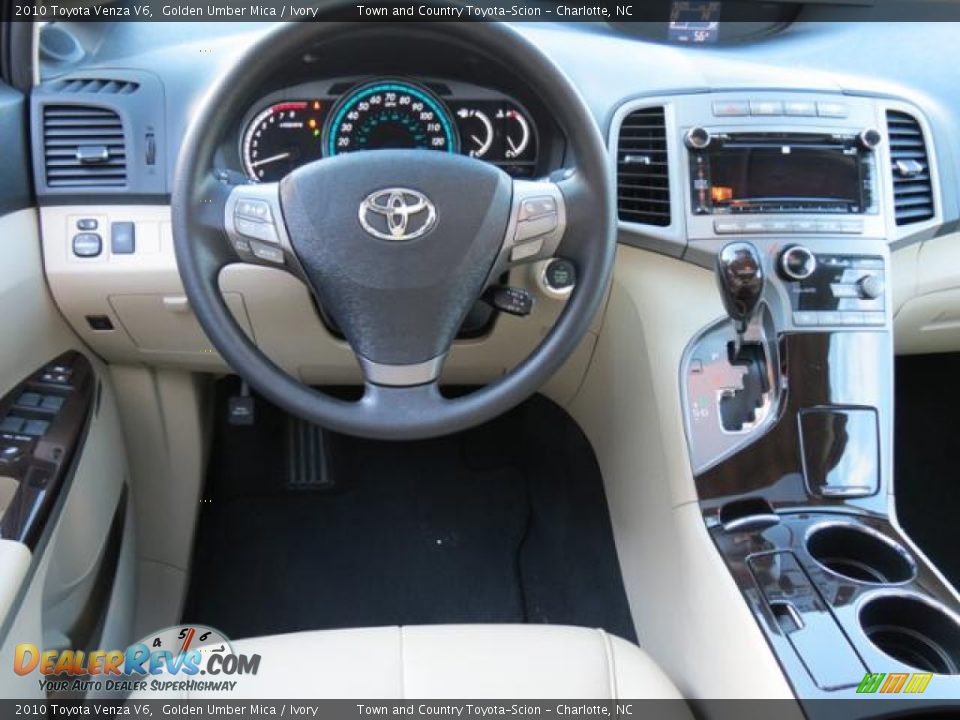 2010 Toyota Venza V6 Golden Umber Mica / Ivory Photo #5