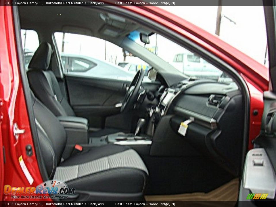 2012 Toyota Camry SE Barcelona Red Metallic / Black/Ash Photo #8
