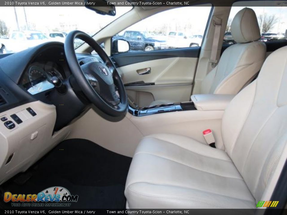 2010 Toyota Venza V6 Golden Umber Mica / Ivory Photo #8