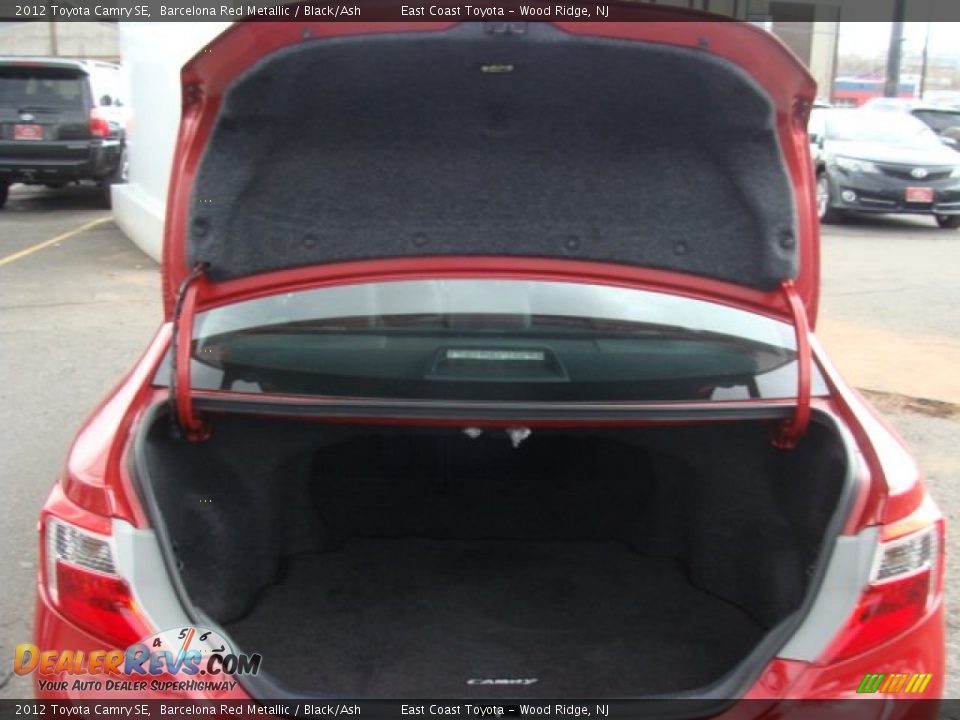 2012 Toyota Camry SE Barcelona Red Metallic / Black/Ash Photo #13