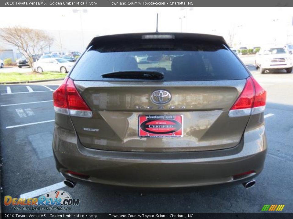 2010 Toyota Venza V6 Golden Umber Mica / Ivory Photo #33