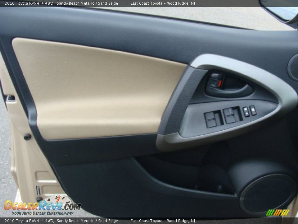 2010 Toyota RAV4 I4 4WD Sandy Beach Metallic / Sand Beige Photo #6