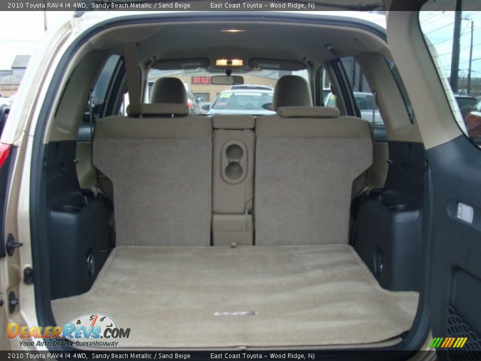 2010 Toyota RAV4 I4 4WD Sandy Beach Metallic / Sand Beige Photo #13