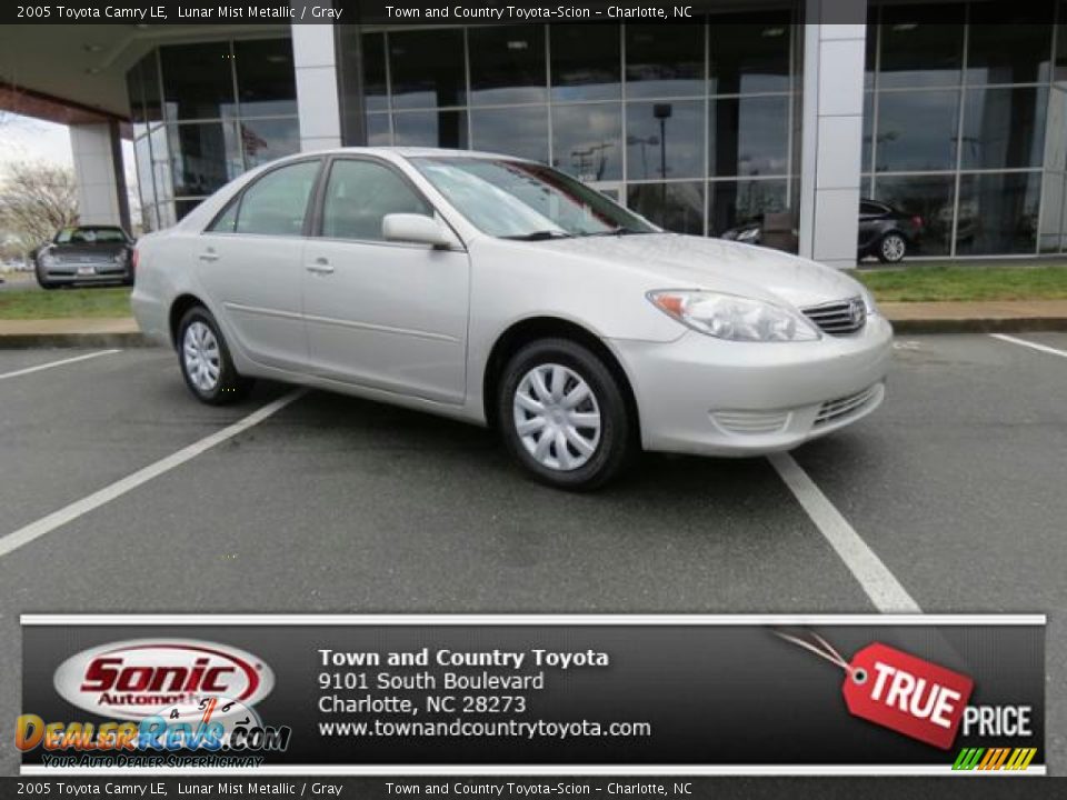 2005 Toyota Camry LE Lunar Mist Metallic / Gray Photo #1