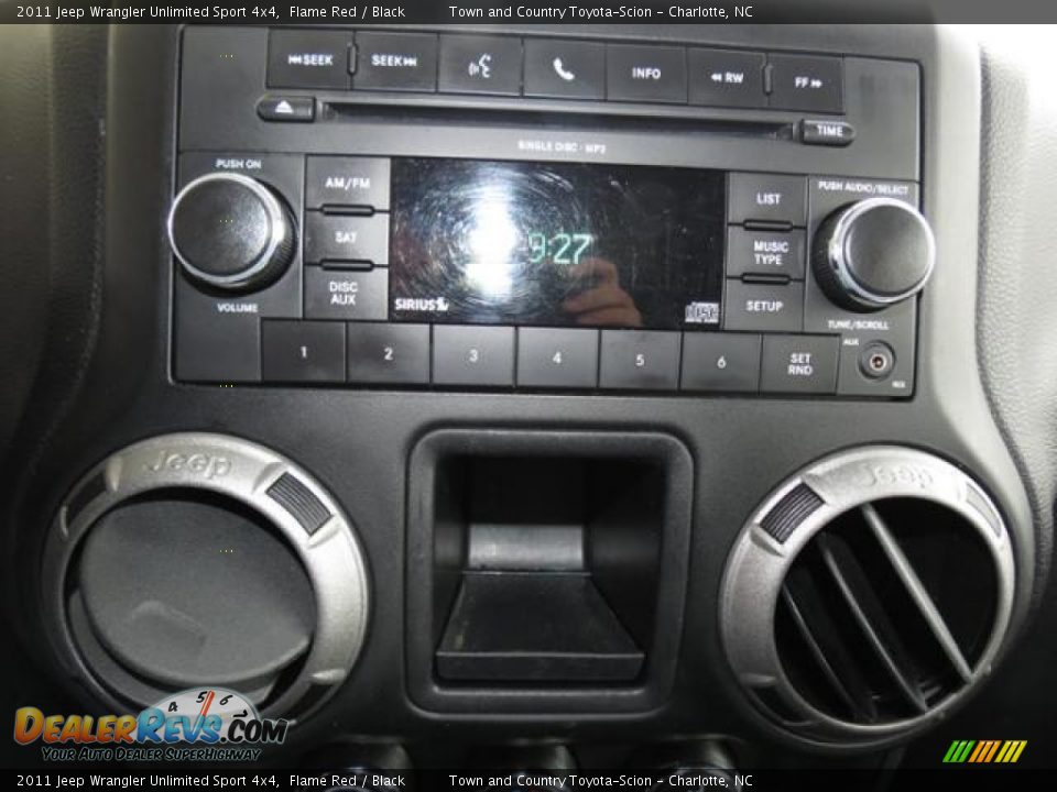 2011 Jeep Wrangler Unlimited Sport 4x4 Flame Red / Black Photo #17