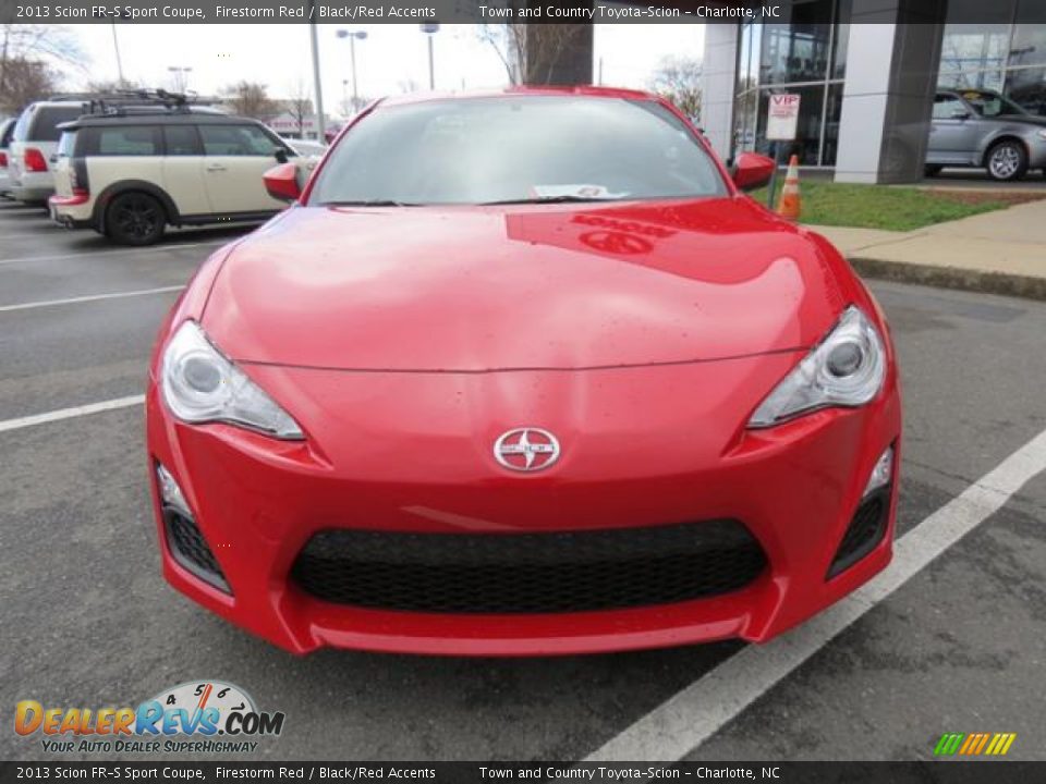 2013 Scion FR-S Sport Coupe Firestorm Red / Black/Red Accents Photo #2