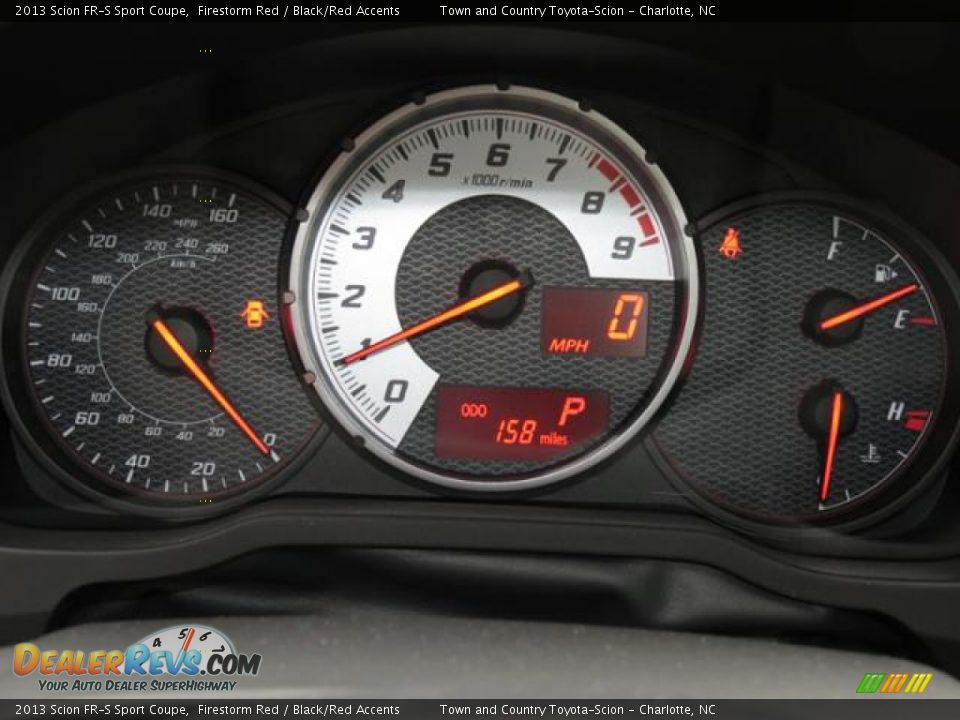 2013 Scion FR-S Sport Coupe Gauges Photo #10