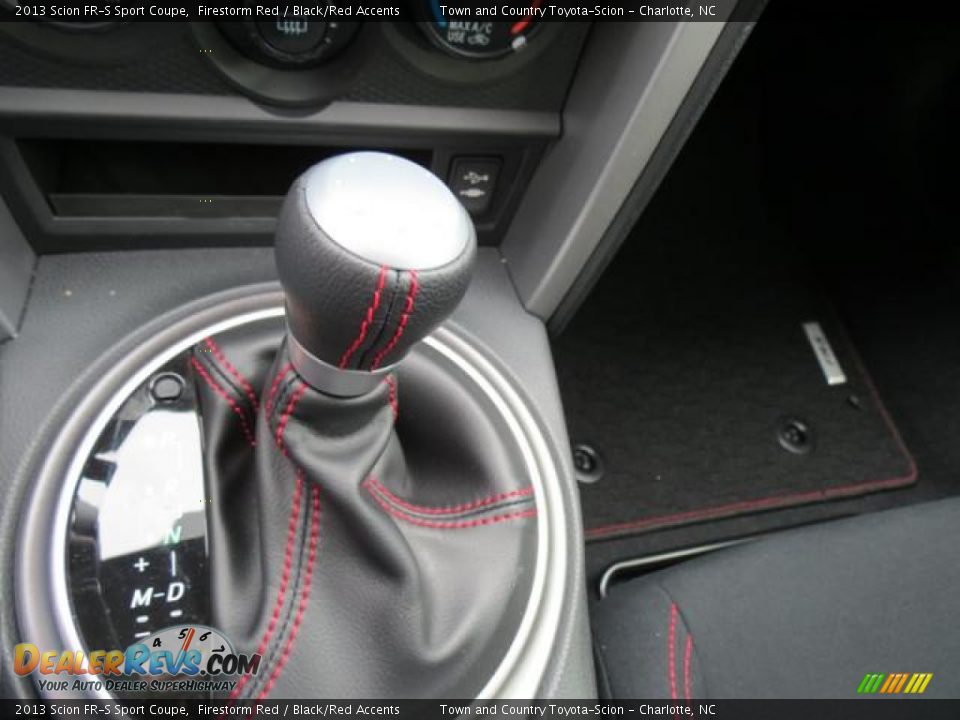 2013 Scion FR-S Sport Coupe Firestorm Red / Black/Red Accents Photo #12