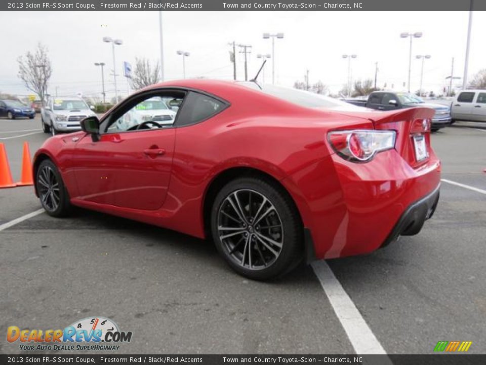 2013 Scion FR-S Sport Coupe Firestorm Red / Black/Red Accents Photo #19