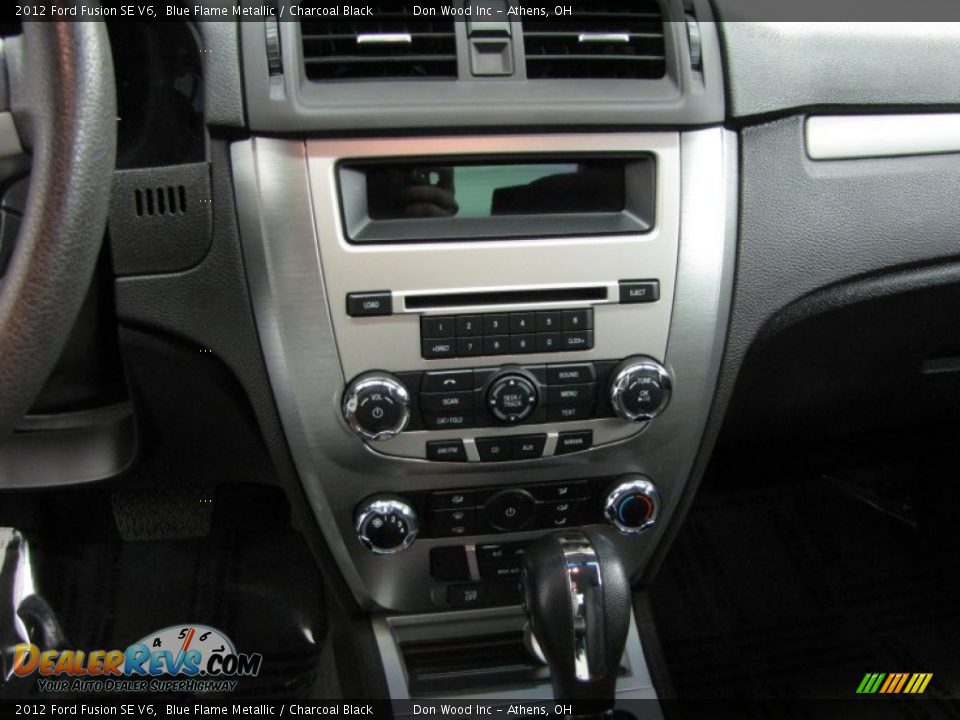2012 Ford Fusion SE V6 Blue Flame Metallic / Charcoal Black Photo #22