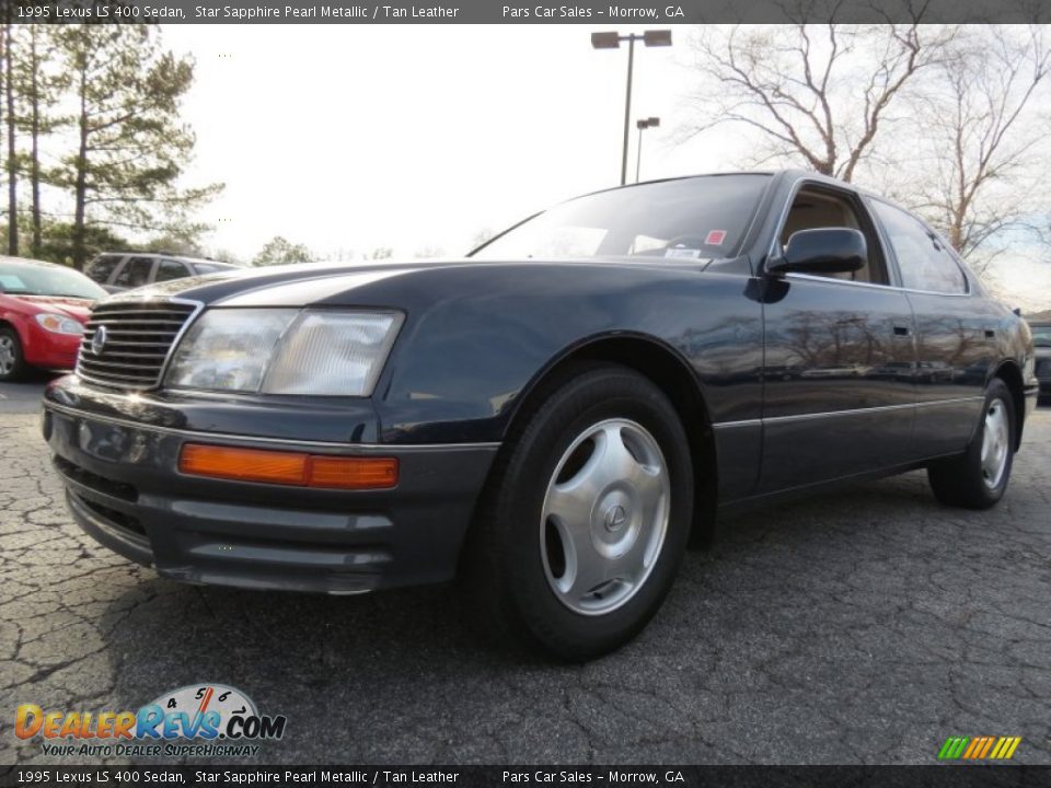 Front 3/4 View of 1995 Lexus LS 400 Sedan Photo #1